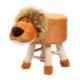 Kids Animal Stool & Ottoman - Lion - 01